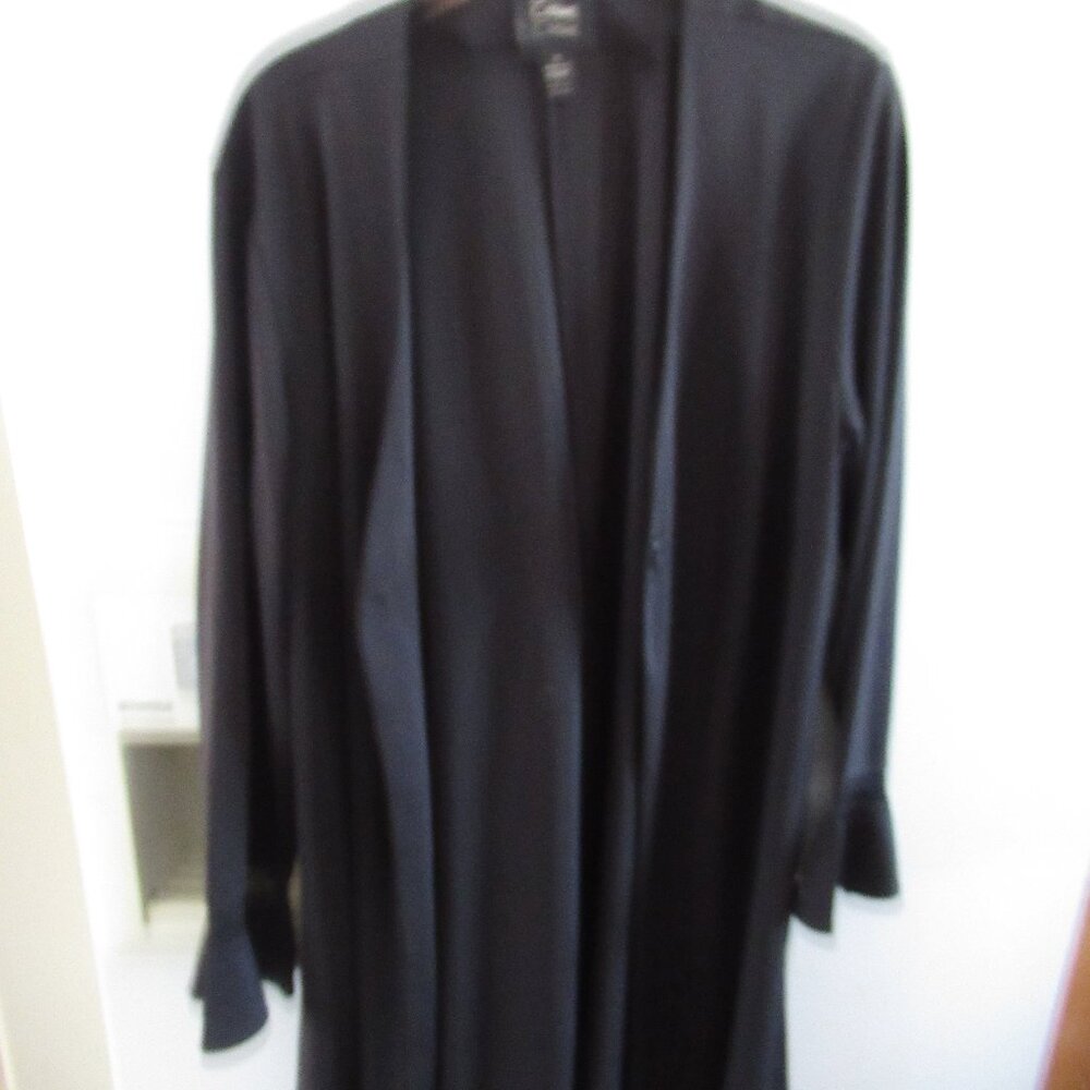 Emme long black duster 0x 1x poly